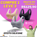 [COMPRE 1 LEVE 3] Sutiã Mega Confort 6D Zero Arames Bojo Removível [OFERTA RELÂMPAGO]