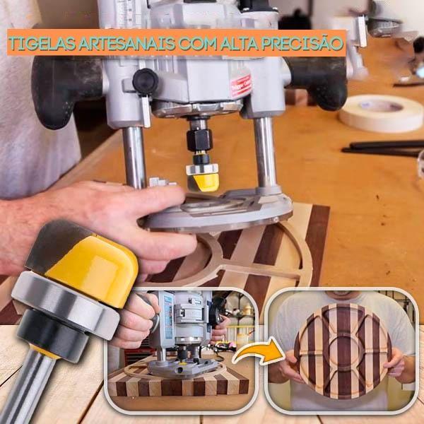 Fresa Tigela Bandeja - Tupia Manual/Tupia de Bancada/Tupia de Coluna/RouterCNC