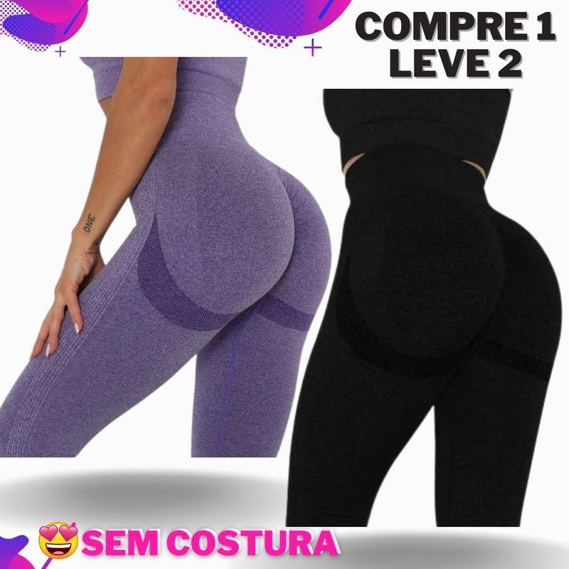 [COMPRE 1 LEVE 2] Legging Fiorella Empina Bumbum Técnologia Sem Costura